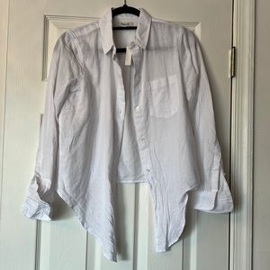 Tie Front Madewell top